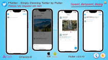FTwitter - Clone Simply Twitter Flutter App Screenshot 4