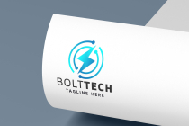 Bolt Tech Pro Logo Template Screenshot 3