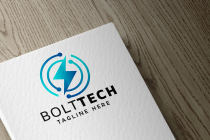 Bolt Tech Pro Logo Template Screenshot 4