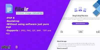 Fileir - Image Converter Script PHP 