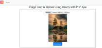 Image Crop and Upload using JQuery with PHP Ajax Screenshot 3