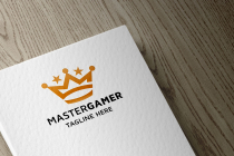 Master Gamer Pro Logo Template Screenshot 2