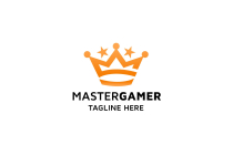 Master Gamer Pro Logo Template Screenshot 3