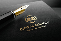 Digital Agency Pro Logo Template Screenshot 1