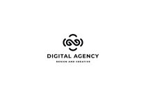 Digital Agency Pro Logo Template Screenshot 4