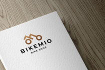 Bike Shop Pro Logo Template Screenshot 2