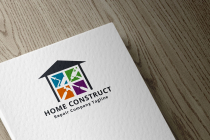 Home Construct Pro Logo Template Screenshot 2
