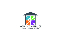 Home Construct Pro Logo Template Screenshot 3