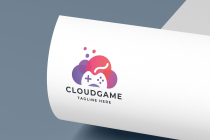 Cloud Game Pro Logo Template Screenshot 1