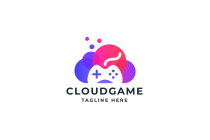 Cloud Game Pro Logo Template Screenshot 3
