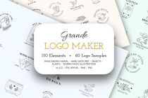 Grande Logo Maker 150 Elements - 60 Logo Templates Screenshot 1