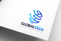 Digital Global Technology Logo Design Screenshot 1