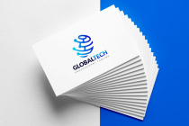 Digital Global Technology Logo Design Screenshot 3