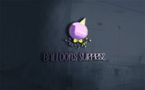Balloons Surprise Logo Template For Balloons Shop Screenshot 1