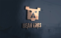 Bear Lines Logo Template Screenshot 1