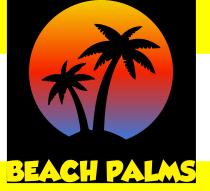 Beach Palms Logo Template For Beach Club Screenshot 2