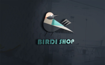 Birdi Shop Logo Template Flat For Birds Screenshot 1