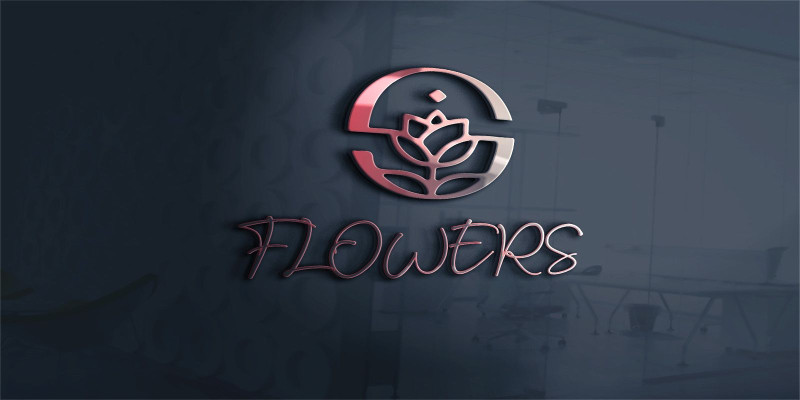 Flowers Logo Template Can Be Used As A Flower Shop