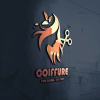 Coiffure Haircut Logo Template