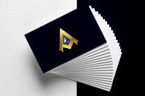 Luxurious Brand Golden A Letter Logo Screenshot 3