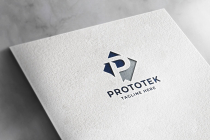 Prototek Letter P Logo Pro Template Screenshot 2