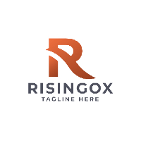 Risingox Letter R Logo Pro Template