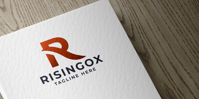 Risingox Letter R Logo Pro Template