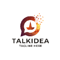 Talk Idea Logo Pro Template