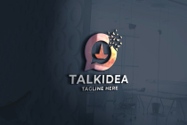 Talk Idea Logo Pro Template Screenshot 1