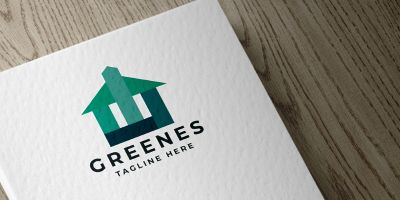 Green Real Estate Logo Pro Template
