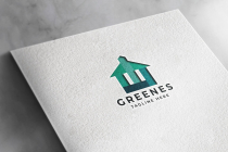 Green Real Estate Logo Pro Template Screenshot 2
