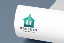 Green Real Estate Logo Pro Template Screenshot 3