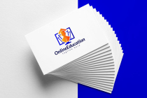 Digital Learning Online Education Logo Design Screenshot 3