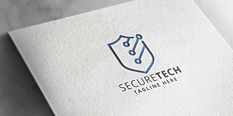 Secure Tech Logo Pro Template