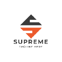 Supreme Letter S Logo Pro Template