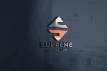 Supreme Letter S Logo Pro Template Screenshot 1