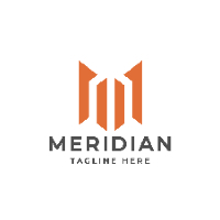 Meridian Letter M Logo Pro Template