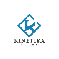 Kinetika Letter K Logo Pro Template