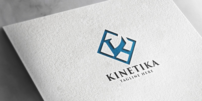 Kinetika Letter K Logo Pro Template