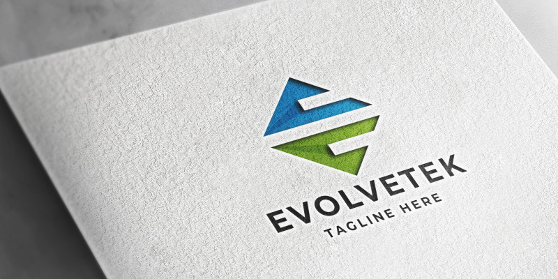 Evolve Letter E Logo Pro Template