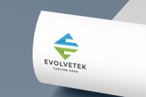 Evolve Letter E Logo Pro Template Screenshot 2