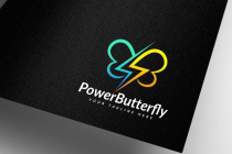 Electric Flash Volt Power Butterfly Logo Screenshot 1
