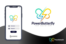 Electric Flash Volt Power Butterfly Logo Screenshot 4