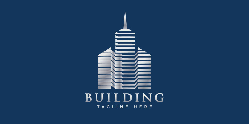 Creative Home House Builders Building Logo