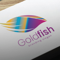 Aquarium Goldfish Logo