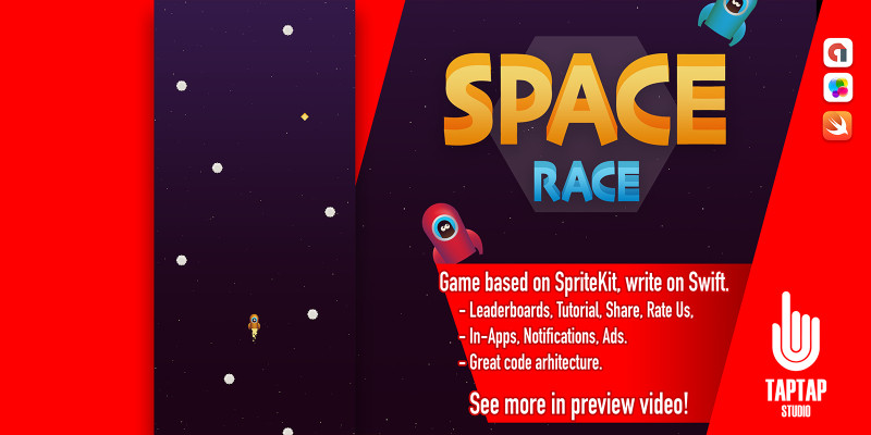 Space Race - iOS Source Code