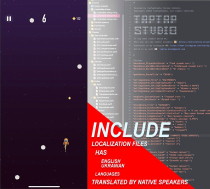 Space Race - iOS Source Code Screenshot 2