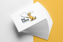 Creative Fishing Dog Logo Design Screenshot 3
