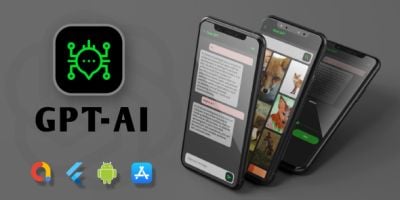 GPT AI - Image and Text Generation Flutter App