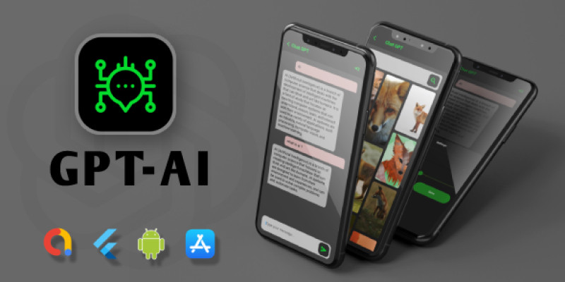 GPT AI - Image and Text Generation Flutter App